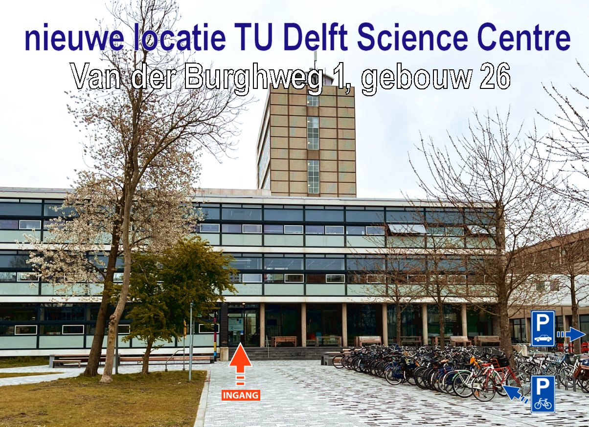 Heropening locatie TU Delft Science Centre