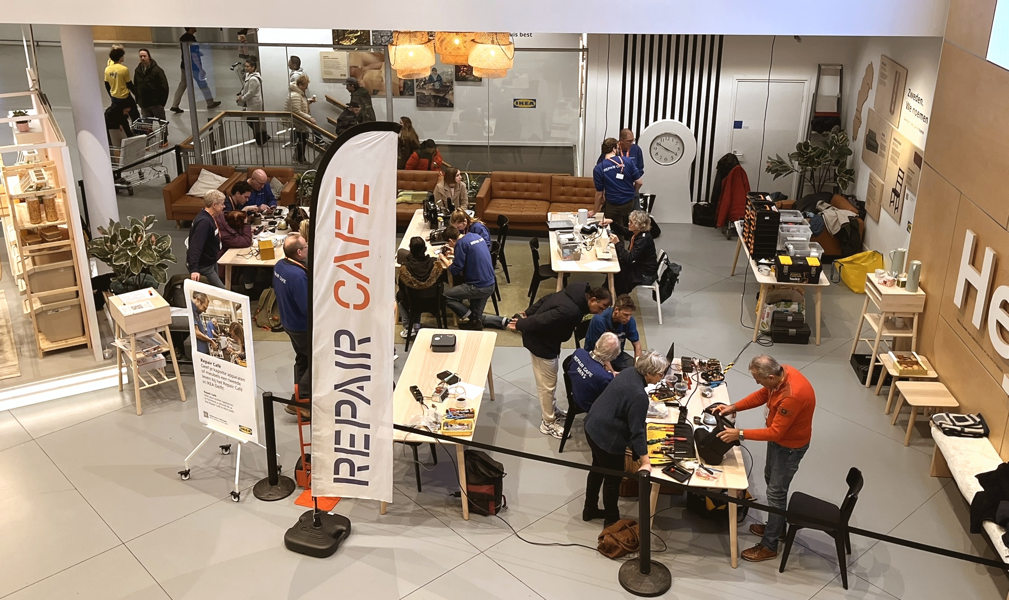 2e Repair Café bij IKEA